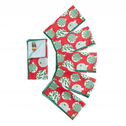 Scandi Ornaments Home Bundle Paper Cocktail Napkin - rockflowerpaper