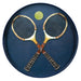 Tennis Anyone  Round Lacquer Serving Tray