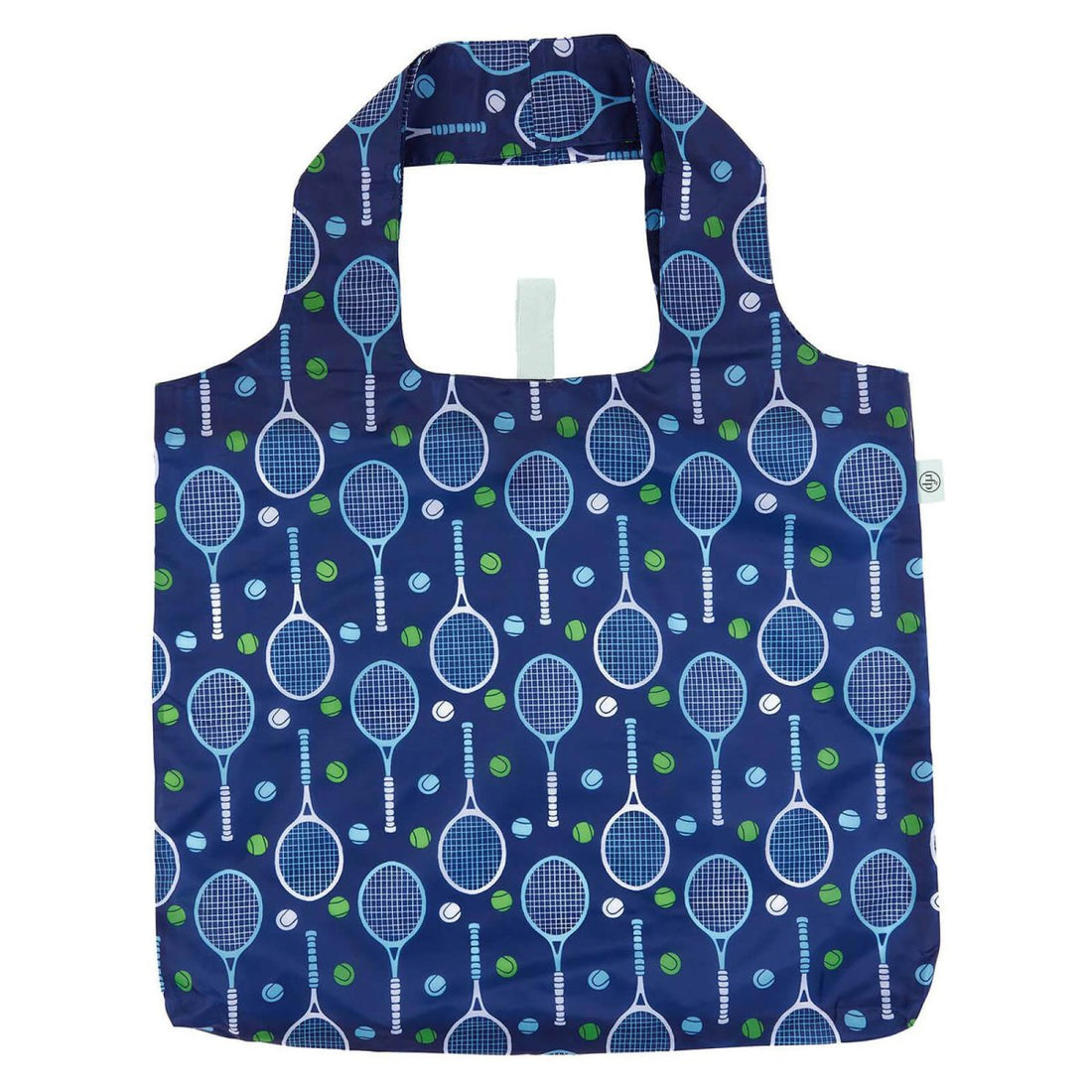 Tennis Navy blu Reusable Shopping Bag Reusable Shopping Bag - rockflowerpaper
