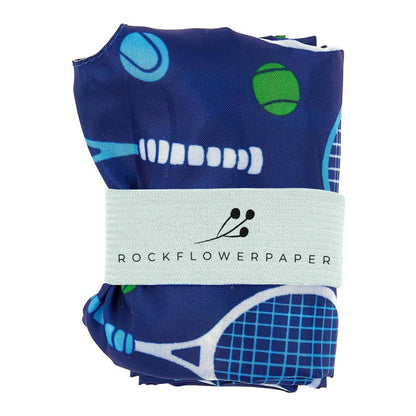 Tennis Navy blu Reusable Shopping Bag Reusable Shopping Bag - rockflowerpaper