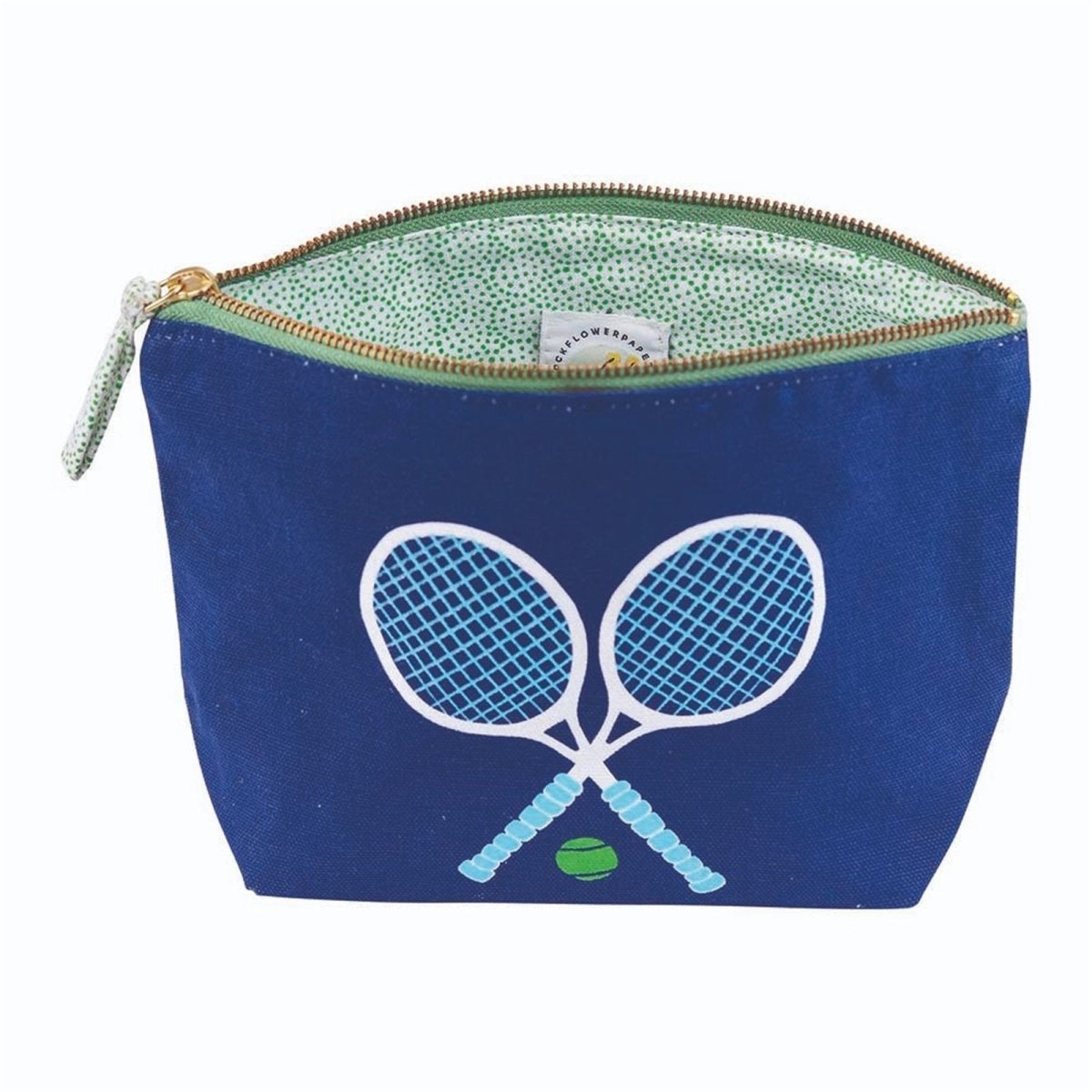 Tennis Navy Solo Pouch Medium Pouch - rockflowerpaper