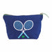 Tennis Navy Solo Medium Essential Canvas Pouch