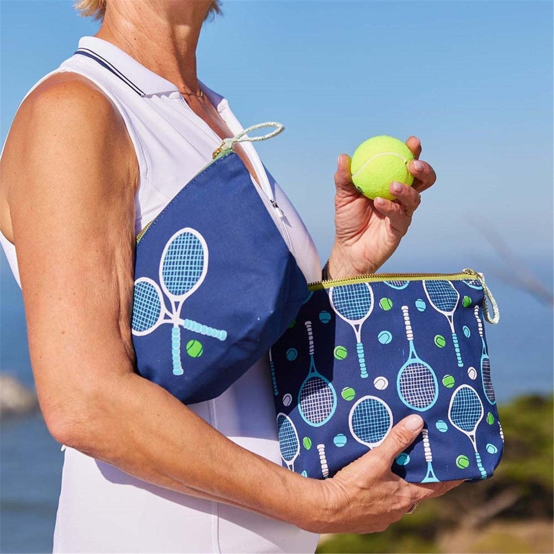 Tennis Pouch Large Pouch - rockflowerpaper