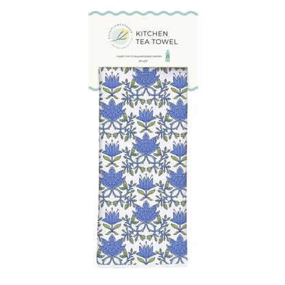 Tilley Blue Eco Kitchen Tea Towel Tea Towel - rockflowerpaper