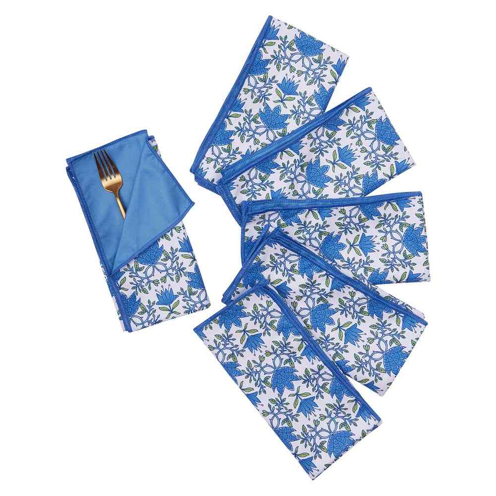 Tilly blu Dinner Napkin Dinner Napkin - rockflowerpaper