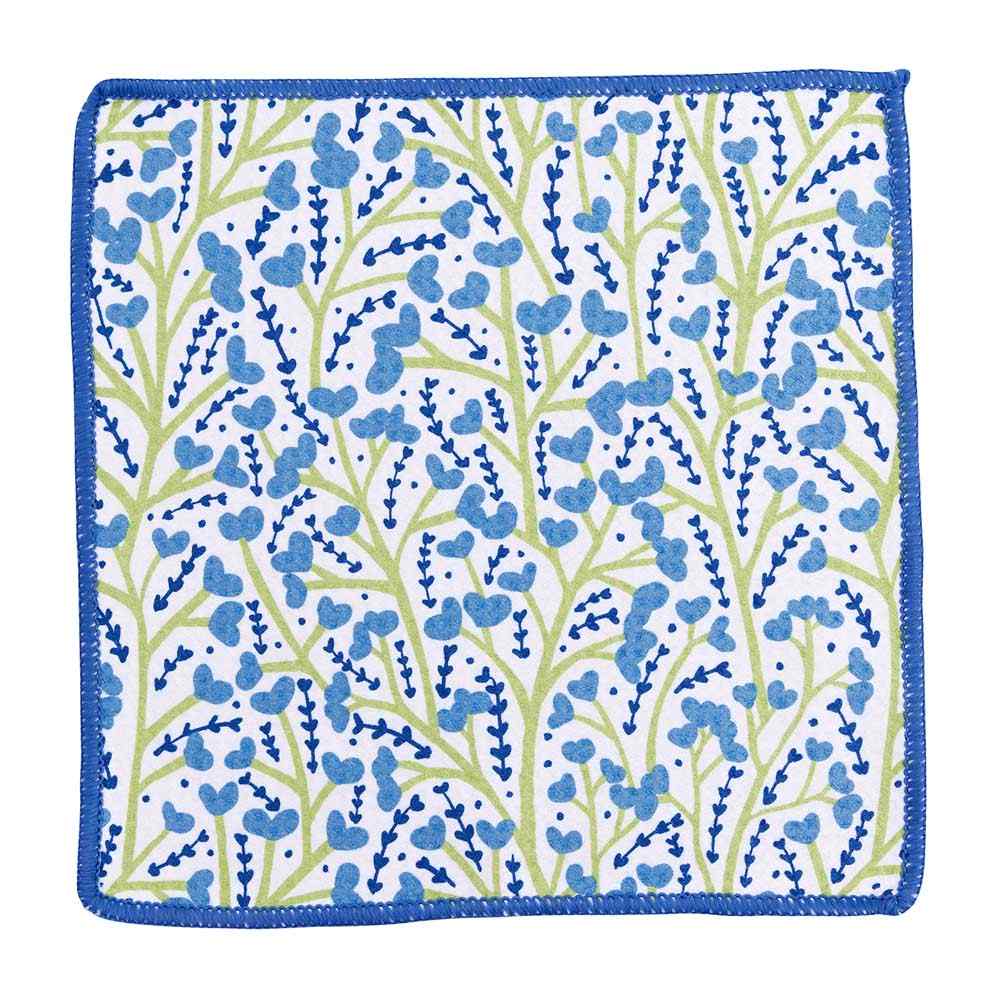 Tilly &amp; Fifer blu Kitchen Dish Cloths (Set of 3) Reusable Dish Cloth - rockflowerpaper