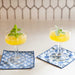 Tilly & Fifer blu Kitchen Reusable Cocktail Napkins Set of 8