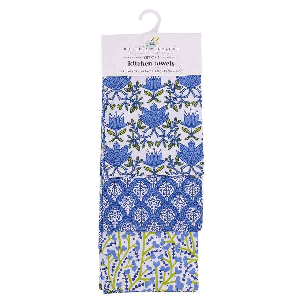 Tilly &amp; Fifer Cotton Kitchen Towels (Set of 3) Cotton Kitchen Towel - rockflowerpaper