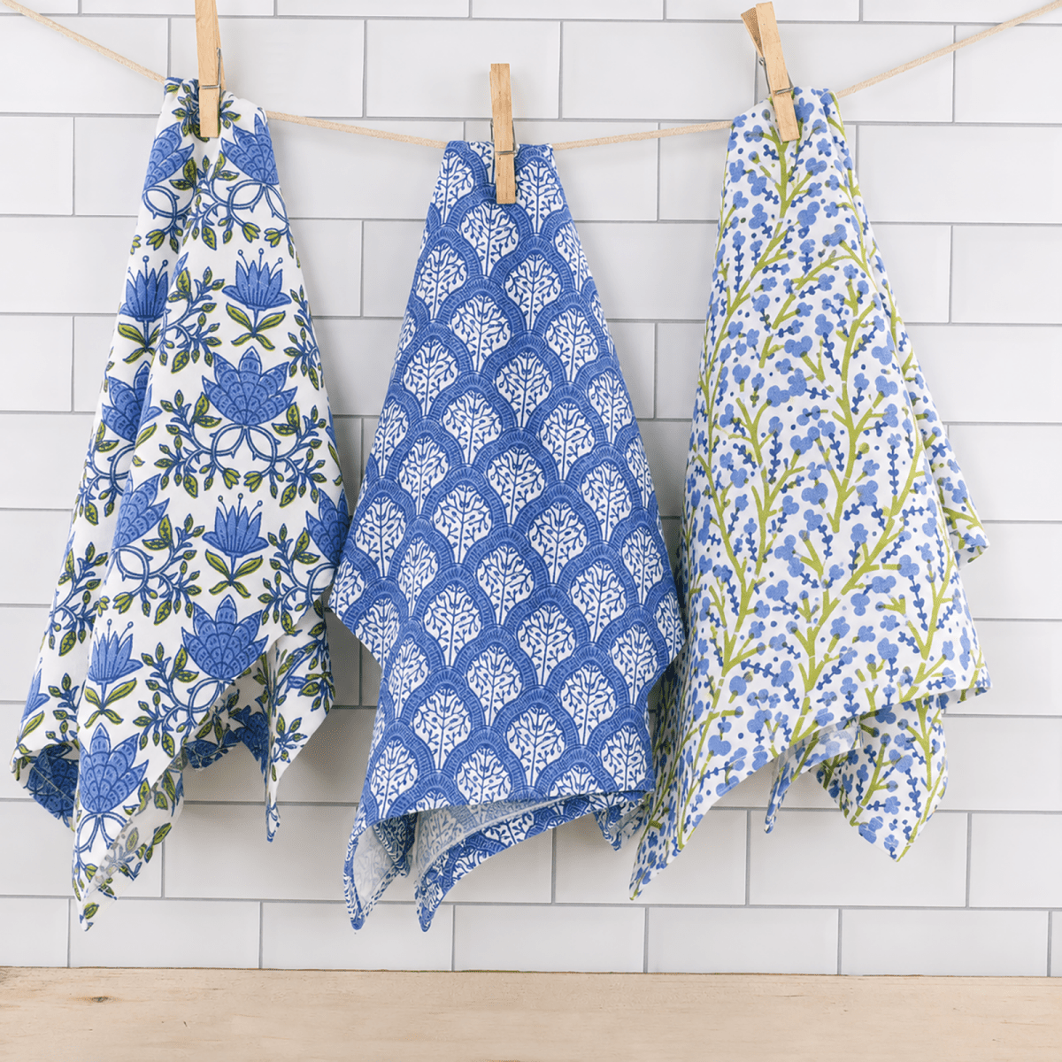 Tilly &amp; Fifer Cotton Kitchen Towels (Set of 3) Cotton Kitchen Towel - Rockflowerpaper