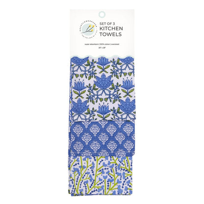 Tilly &amp; Fifer Cotton Kitchen Towels (Set of 3) Cotton Kitchen Towel - rockflowerpaper