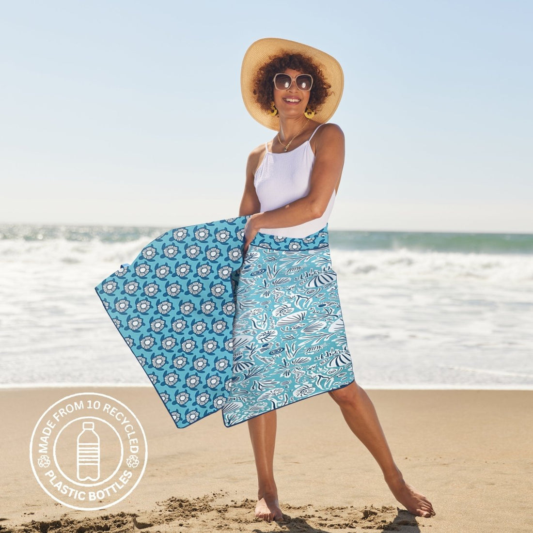 Turtles Beach Towel Beach Towel - rockflowerpaper
