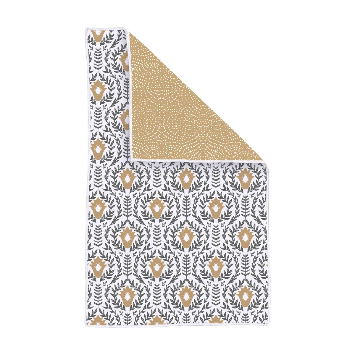 Unity Tan Eco Kitchen Tea Towel Tea Towel - Rockflowerpaper