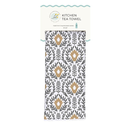 Unity Tan Eco Kitchen Tea Towel Tea Towel - Rockflowerpaper