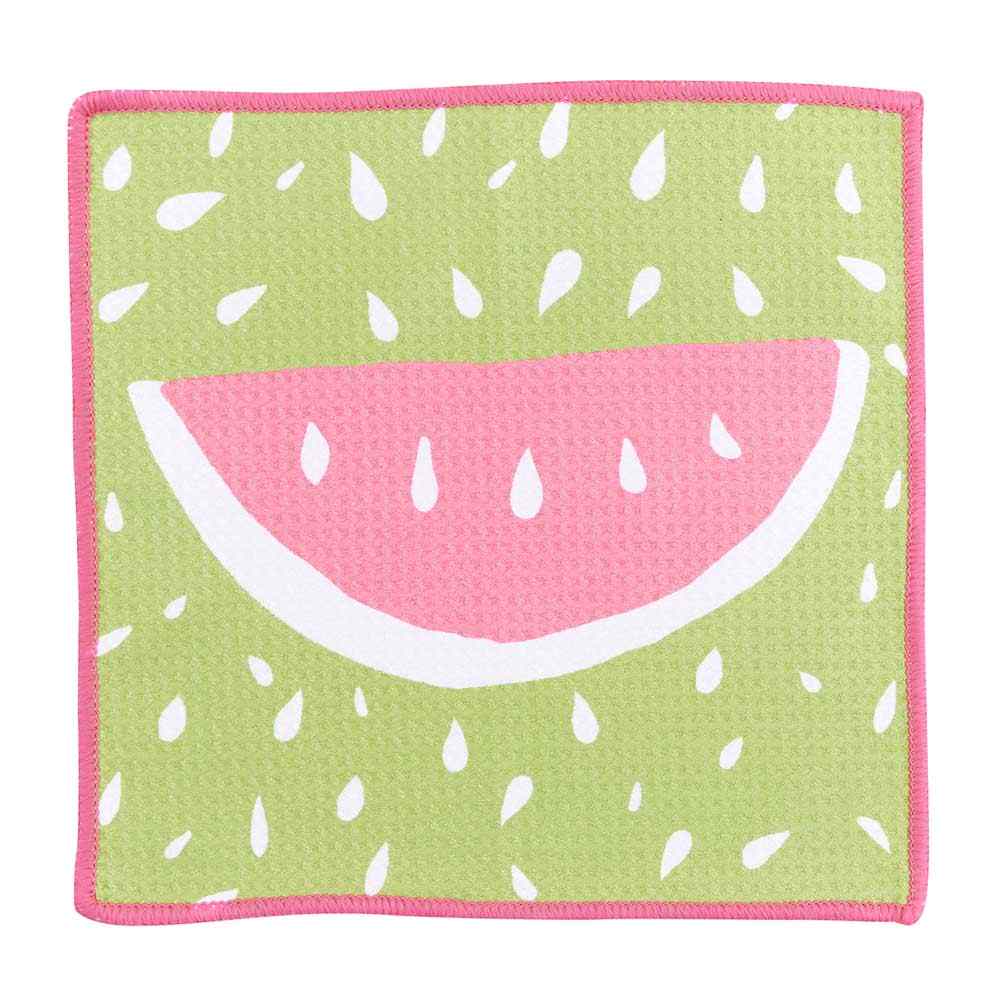 Watermelon blu Kitchen Dish Cloths (Set of 3) Reusable Dish Cloth - rockflowerpaper