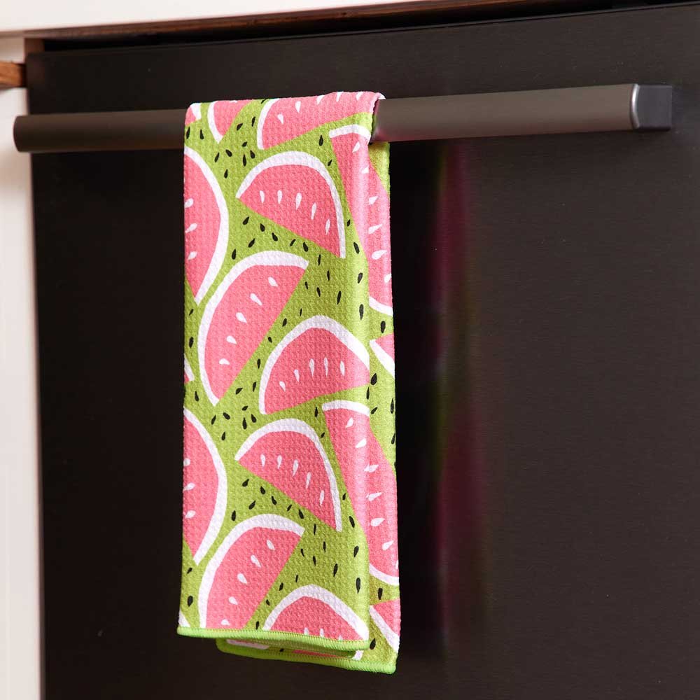 Watermelon Party blu Kitchen Tea Towel Kitchen Towel - rockflowerpaper