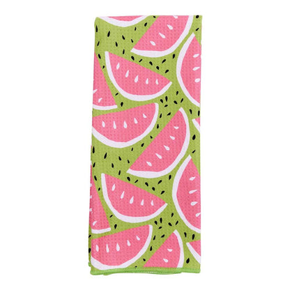 Watermelon Party blu Kitchen Tea Towel Kitchen Towel - rockflowerpaper