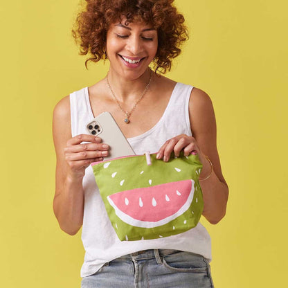 Watermelon Pouch Large Pouch - rockflowerpaper