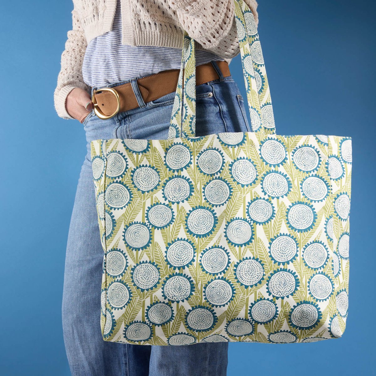 Wynn Little Shopper Canvas Tote Bag Tote - Rockflowerpaper