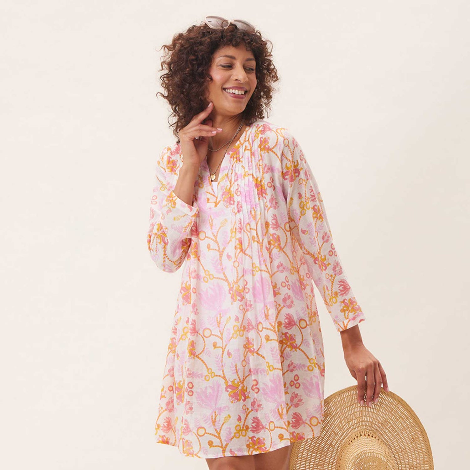 Blue Island Bathing Suit Cover-Up – Morning Bloom Boutique
