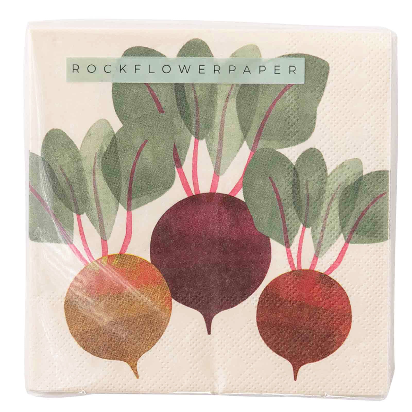 Icelandic Poppies blu Kitchen Tea Towel – rockflowerpaper LLC