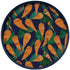 Carrots 15" Round Tray Tray - rockflowerpaper