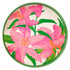 Tiger Lilies 15 Inch Round Tray Tray - rockflowerpaper