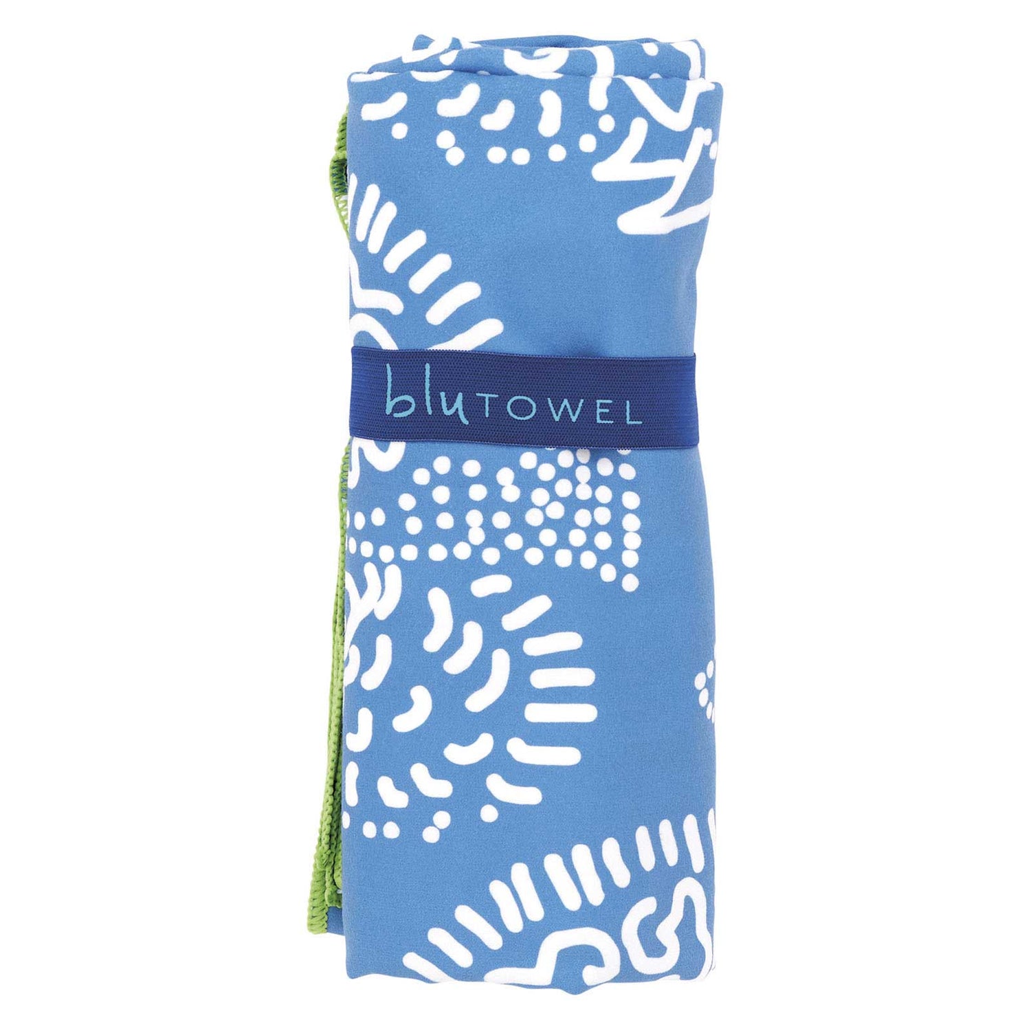 Indigo Fish Reversible Eco Beach Towel Beach Towel - rockflowerpaper