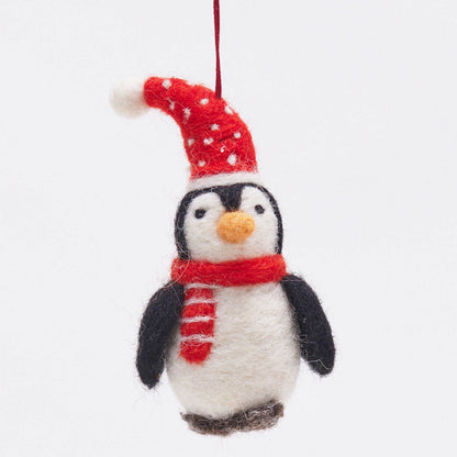 Penguin Felt Ornament Ornament - rockflowerpaper