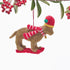Ski Dog Felt Ornament Ornament - rockflowerpaper
