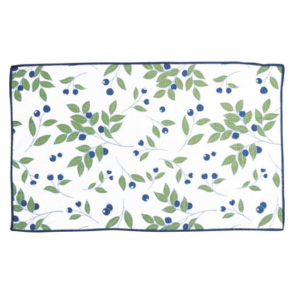 Blueberries Blu Kitchen Tea Towel Kitchen Towel - rockflowerpaper