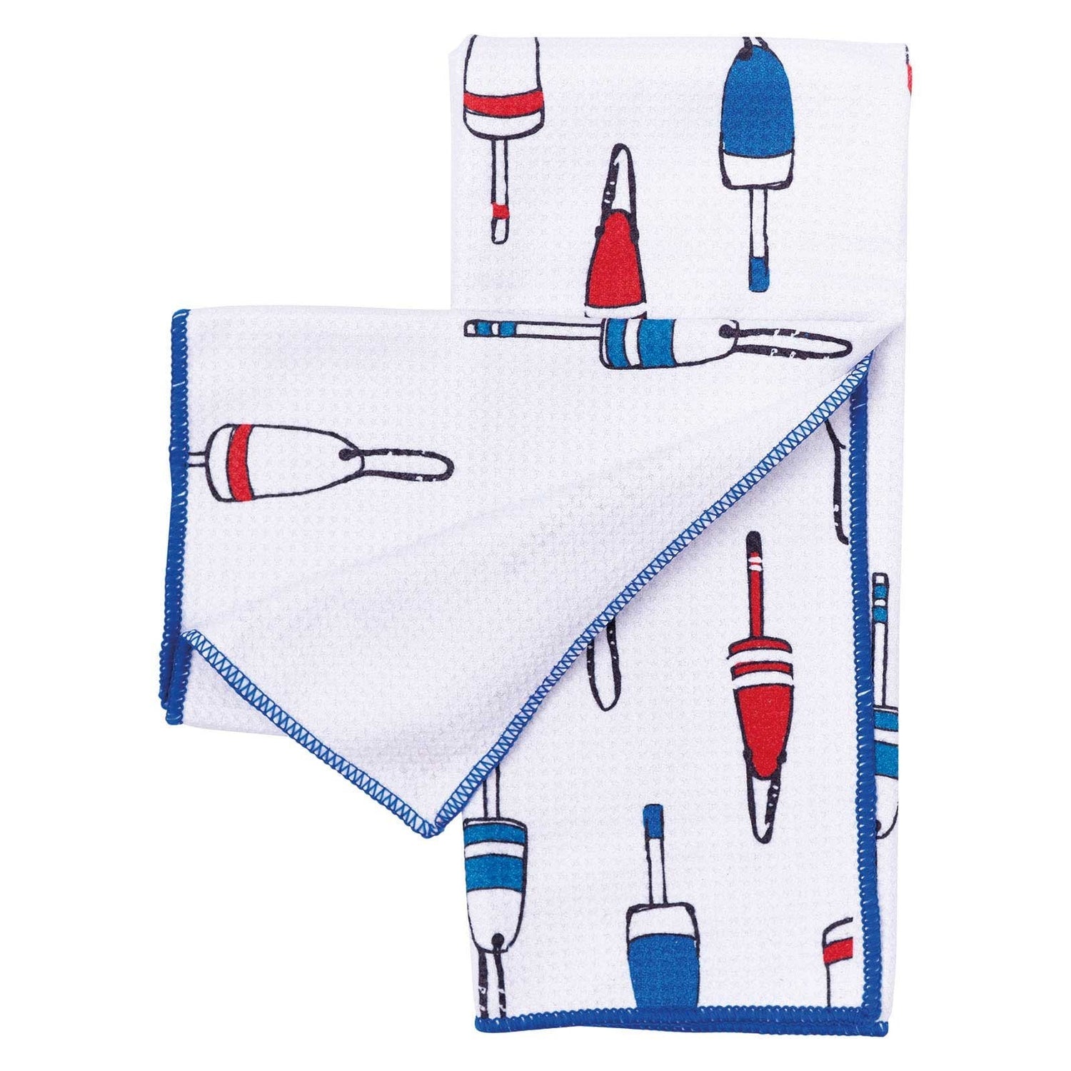 Buoys Blu Kitchen Tea Towel Kitchen Towel - rockflowerpaper