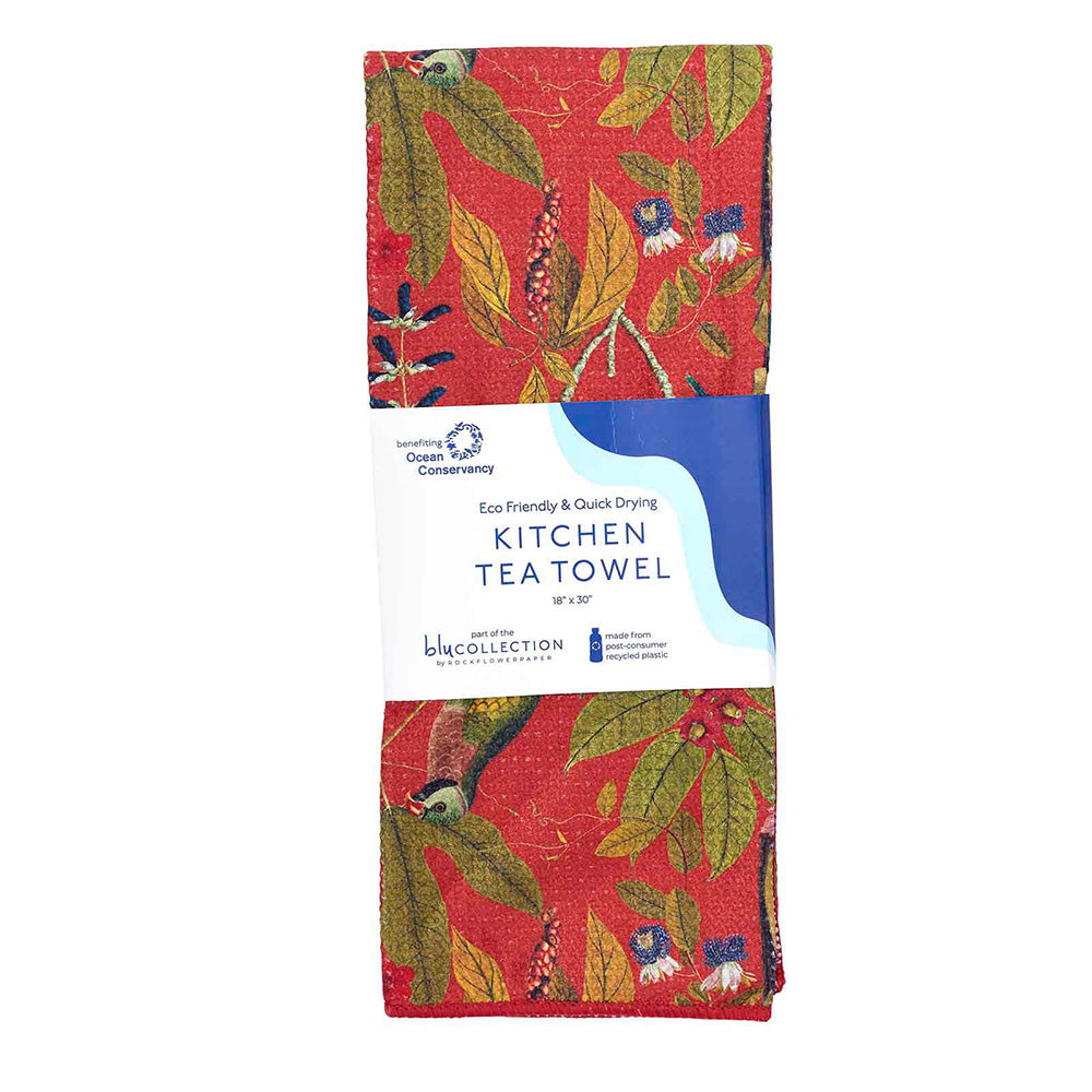 Botanist Journal blu Kitchen Tea Towel Kitchen Towel - rockflowerpaper