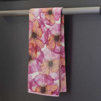 Pressed Petals Blu Kitchen Tea Towel Kitchen Towel - rockflowerpaper