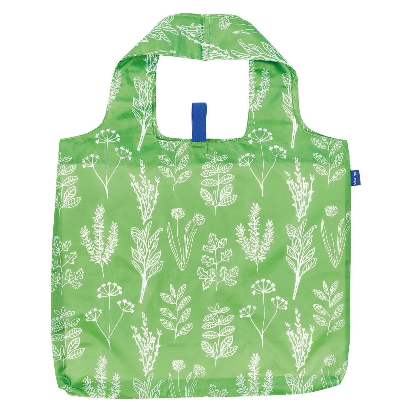 Blue discount green bag