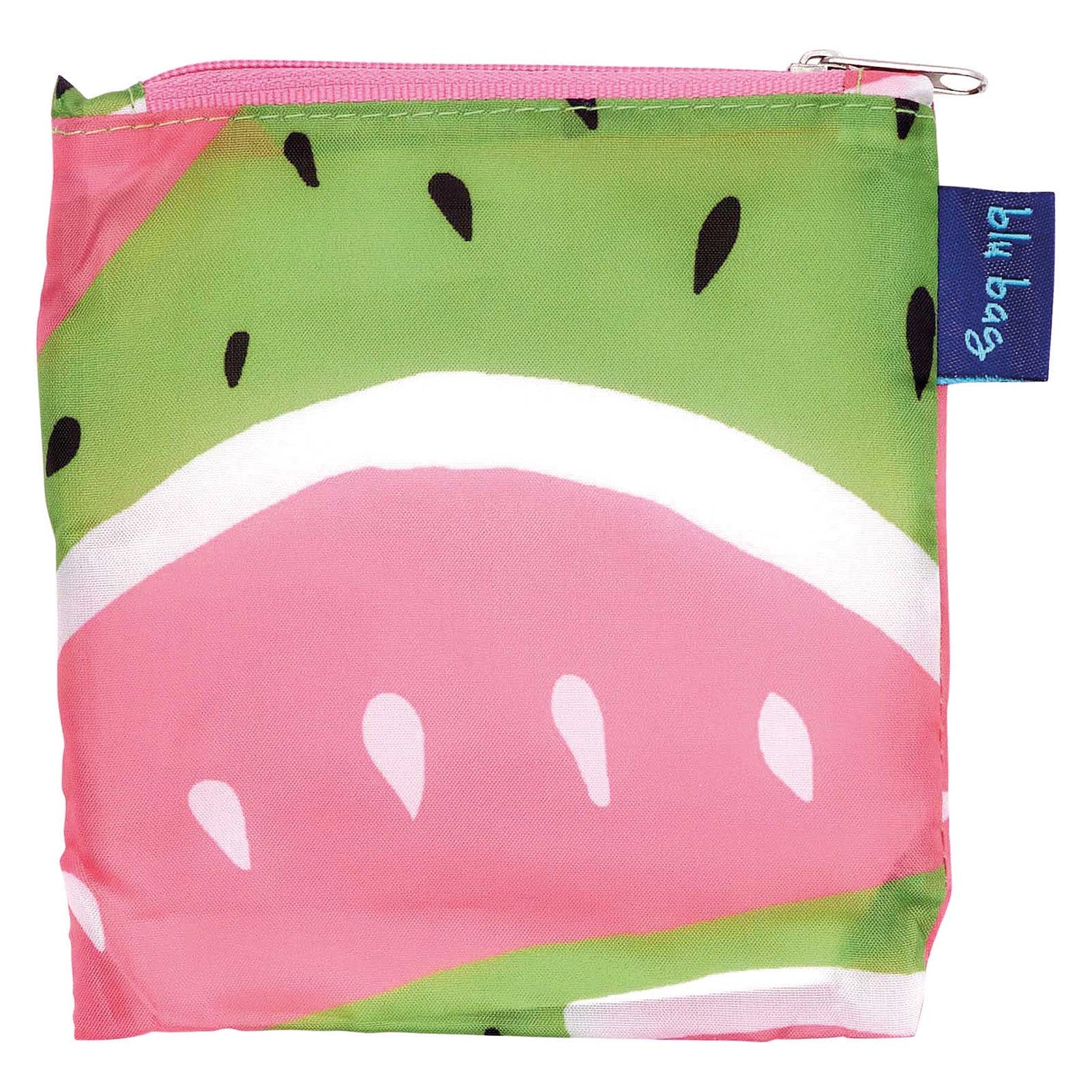 Watermelon Blu Bag Reusable Shopping Bag - Machine Washable Reusable Shopping Bag - rockflowerpaper