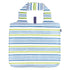 Summer Stripe Blu Bag Reusable Shopping Bag - Machine Washable Reusable Shopping Bag - rockflowerpaper
