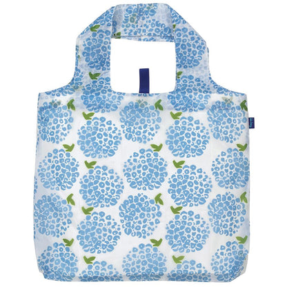 Hydrangea Blue Blu Reusable Shopping Bag - Machine Washable Reusable Shopping Bag - rockflowerpaper