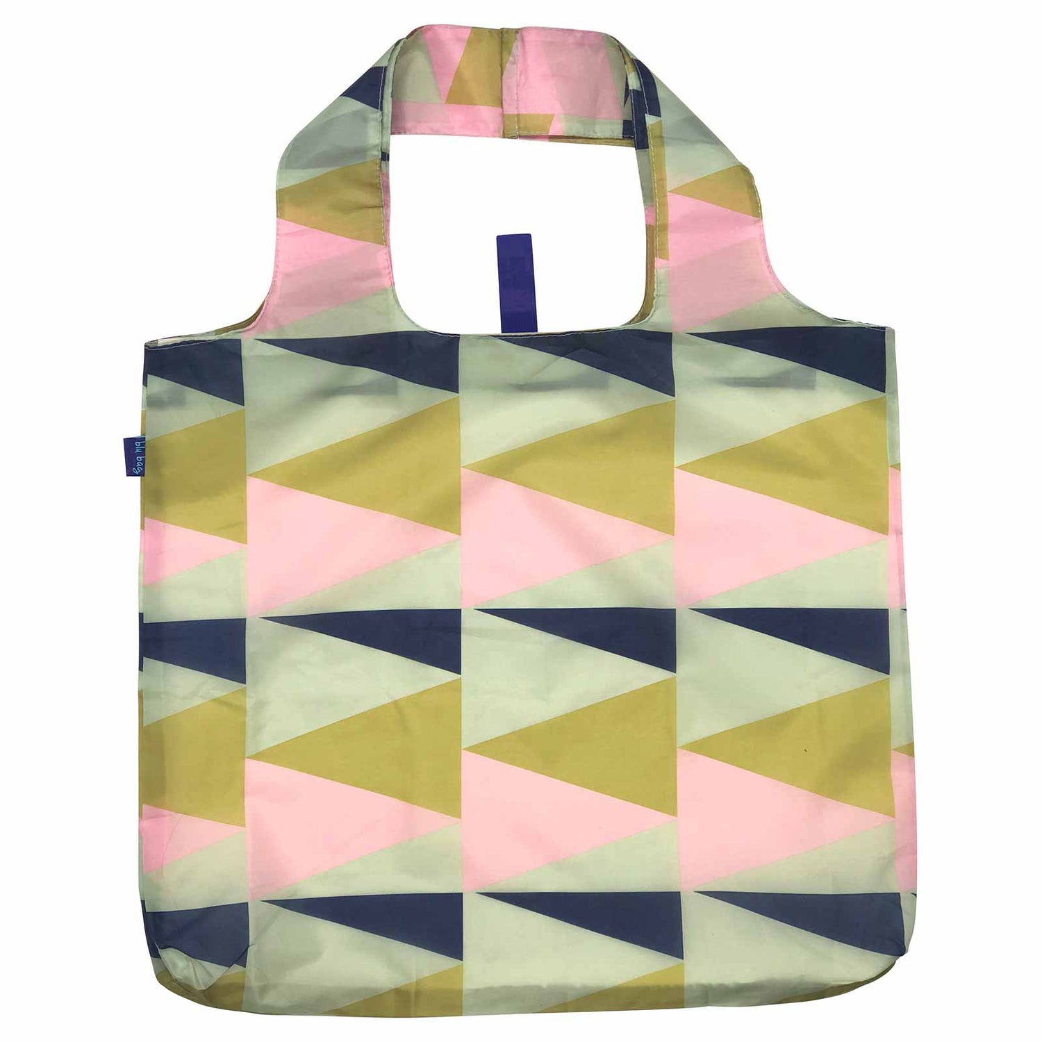 Zuri Blu Bag Reusable Shopping Tote - Machine Washable Reusable Shopping Bag - rockflowerpaper