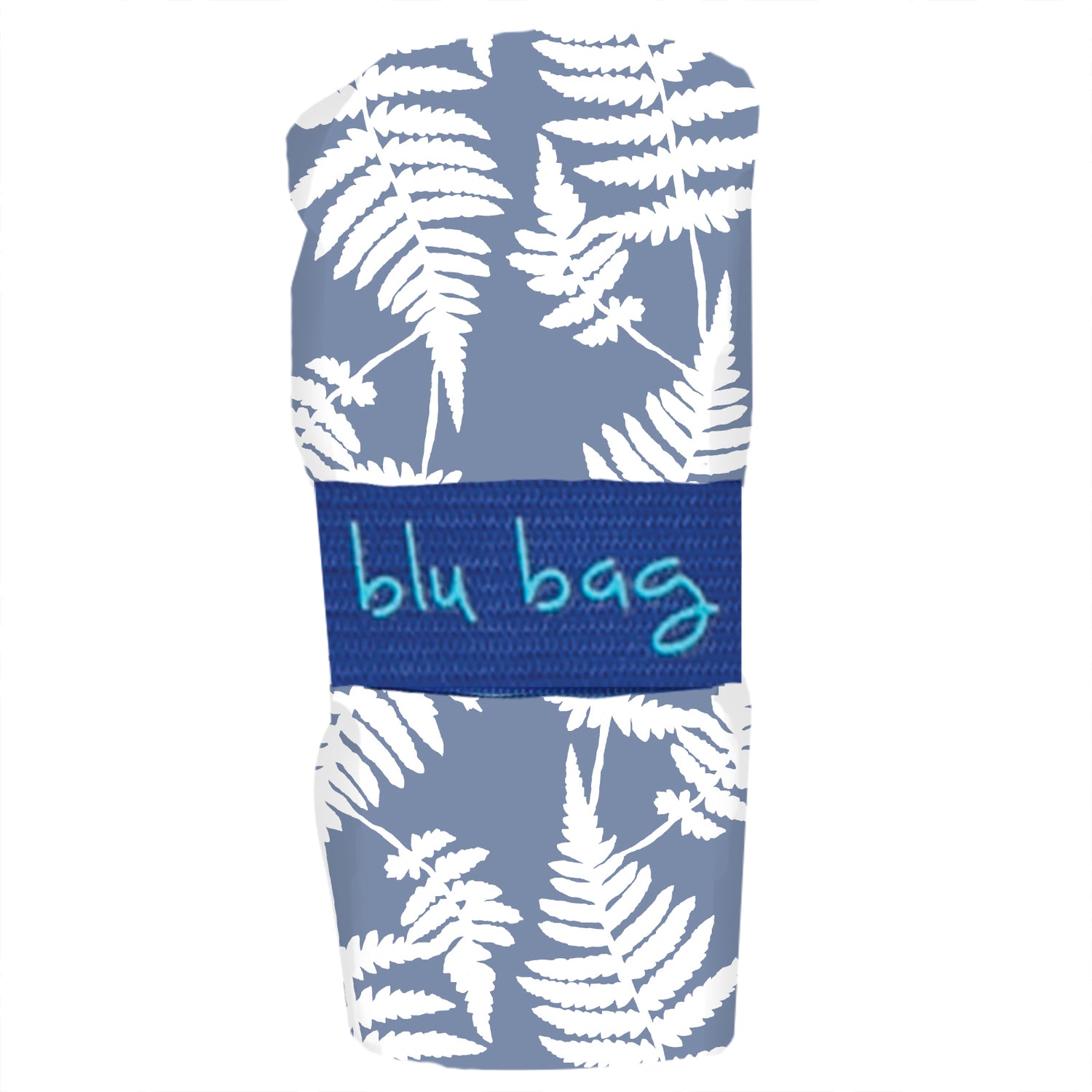 Fern Blu Bag Reusable Shopping Bag - Machine Washable Reusable Shopping Bag - rockflowerpaper