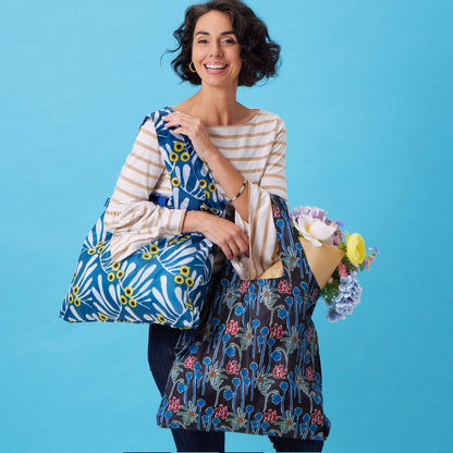 Miranda Blu Bag Reusable Shopping Bag - Machine Washable Reusable Shopping Bag - rockflowerpaper