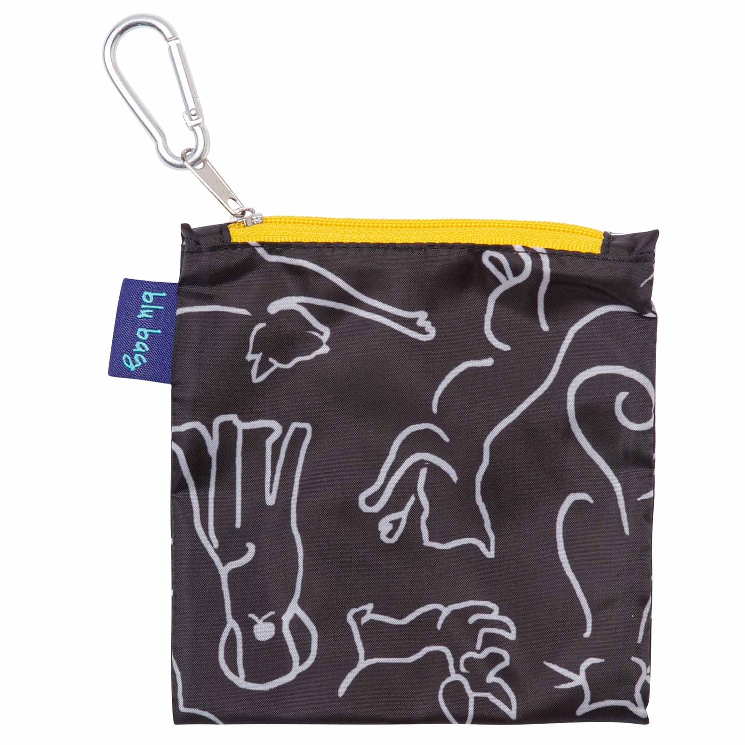 Dog And Cat Blu Bag Reusable Shopping Bag - Machine Washable Reusable Shopping Bag - rockflowerpaper
