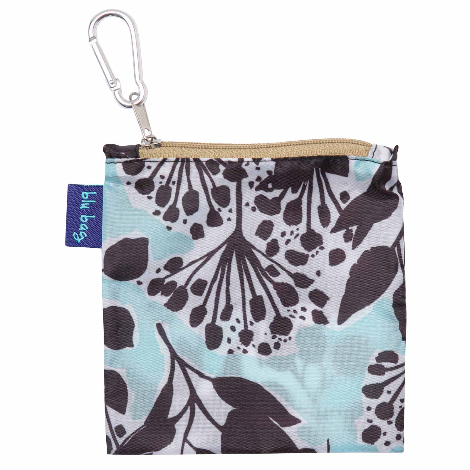 Autumnal Flora Blu Bag Reusable Shopping Bag - Machine Washable Reusable Shopping Bag - rockflowerpaper