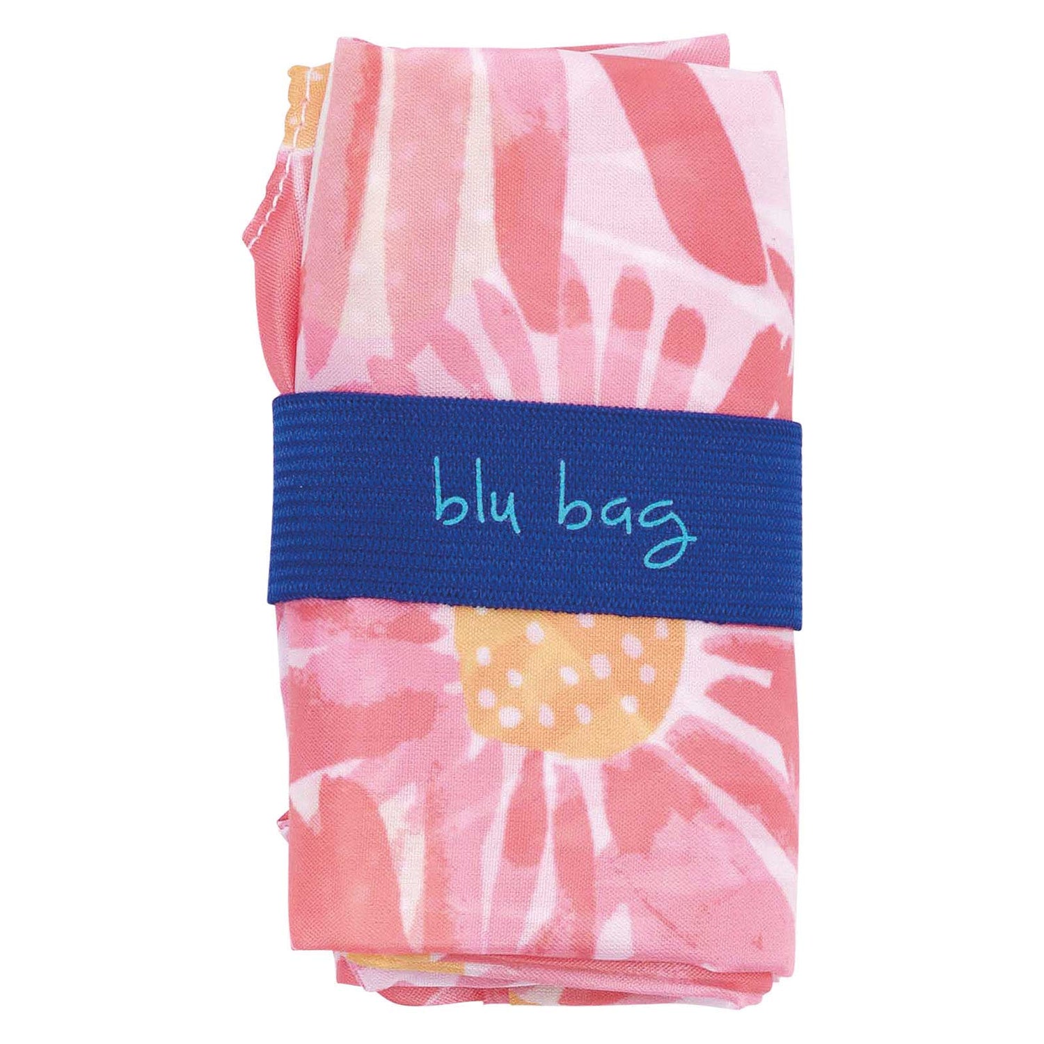 Daisies Blu Bag Reusable Shopping Bag - Machine Washable Reusable Shopping Bag - rockflowerpaper