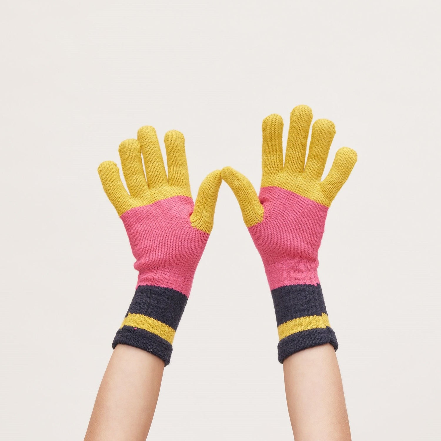 Paddington Yellow Knit Gloves Gloves - rockflowerpaper