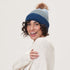 Chelsea Stripe Blue Knit Beanie Hat - rockflowerpaper