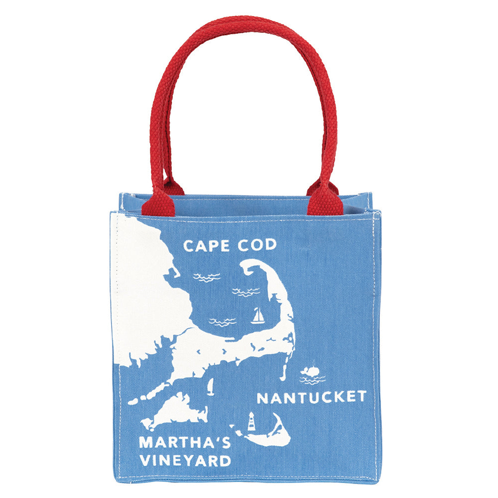 Coastal Cape blu Itsy Bitsy Gift Bag Gift Bag - rockflowerpaper