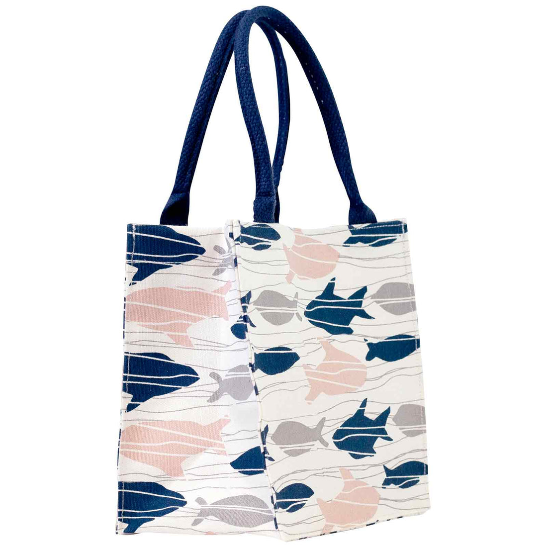 Fish blu Reusable Itsy Bitsy Gift Bag Gift Bag - rockflowerpaper