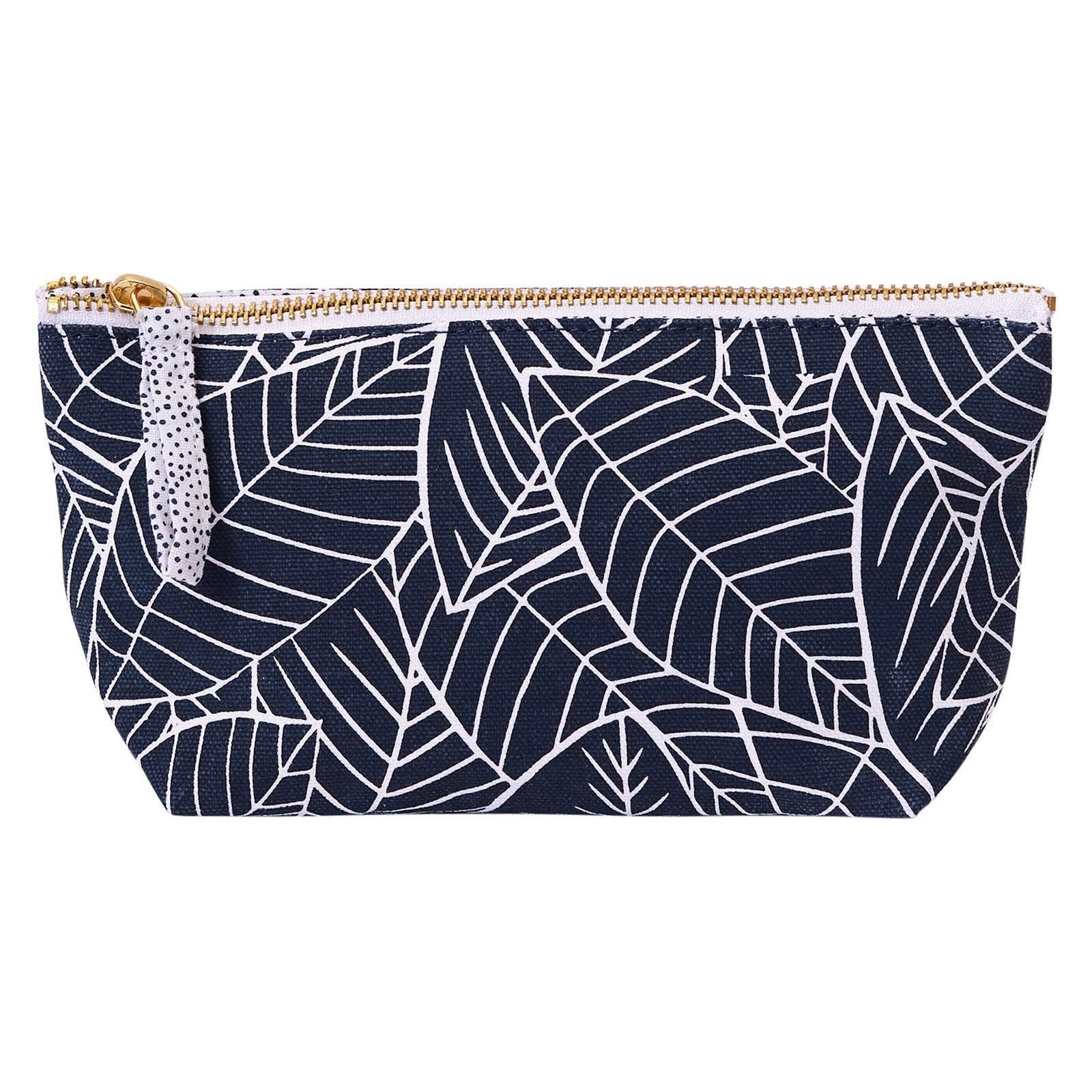 Lush Leaves Small Relaxed Pouch Pouch - rockflowerpaper