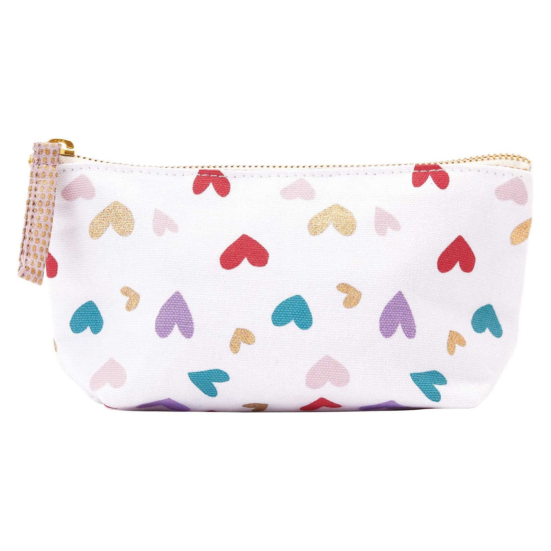 Tossed Hearts Pouch Small Pouch - rockflowerpaper