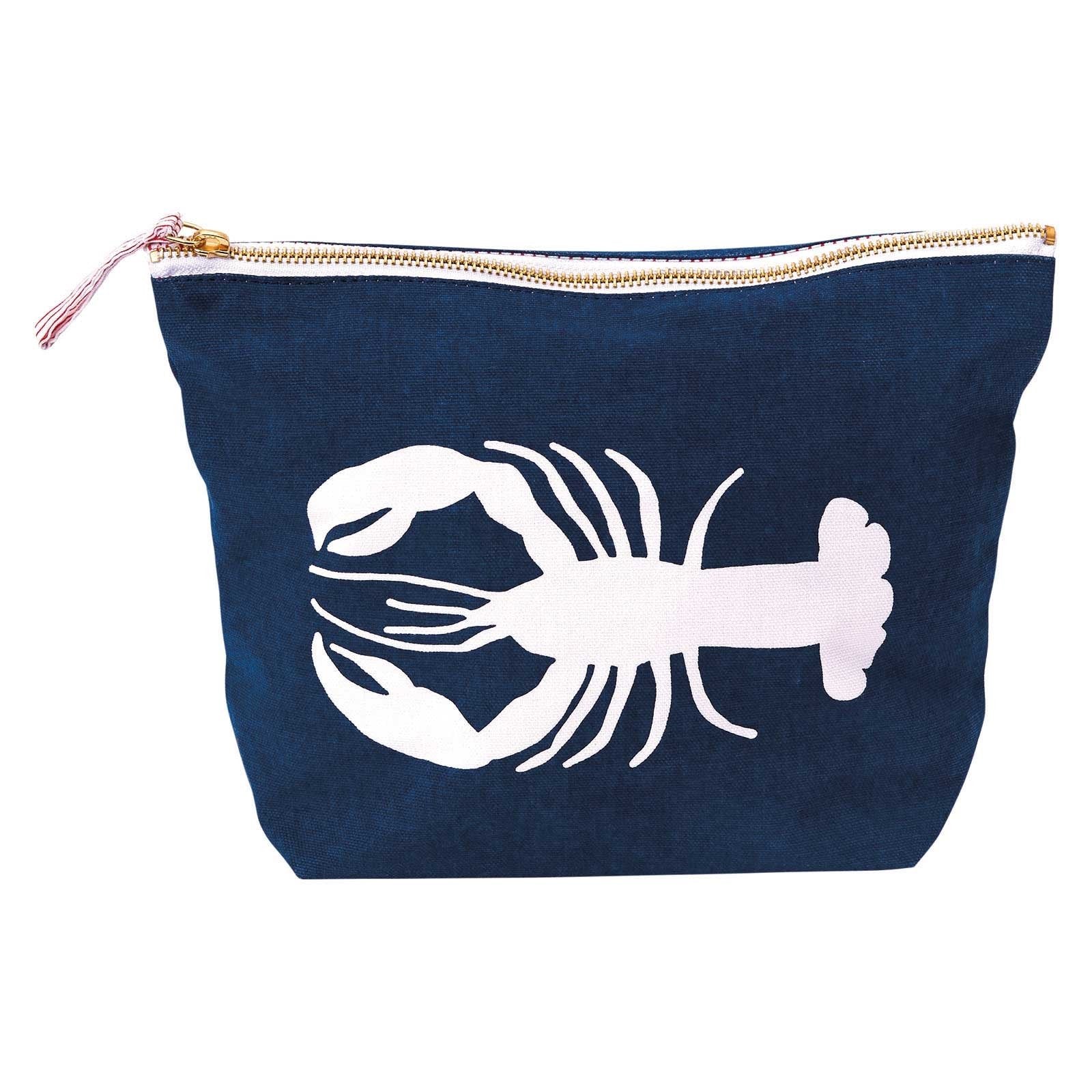 Lobster Navy Large Relaxed Pouch Pouch - rockflowerpaper